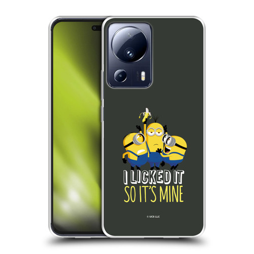 Minions Rise of Gru(2021) Humor Banana Soft Gel Case for Xiaomi 13 Lite 5G