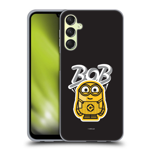 Minions Rise of Gru(2021) Iconic Mayhem Bob Soft Gel Case for Samsung Galaxy A24 4G / Galaxy M34 5G