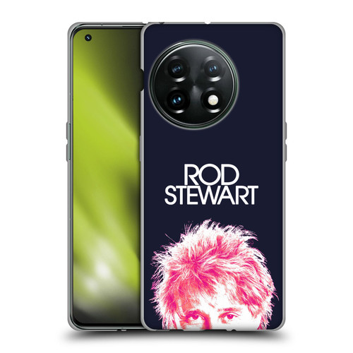Rod Stewart Art Neon Soft Gel Case for OnePlus 11 5G