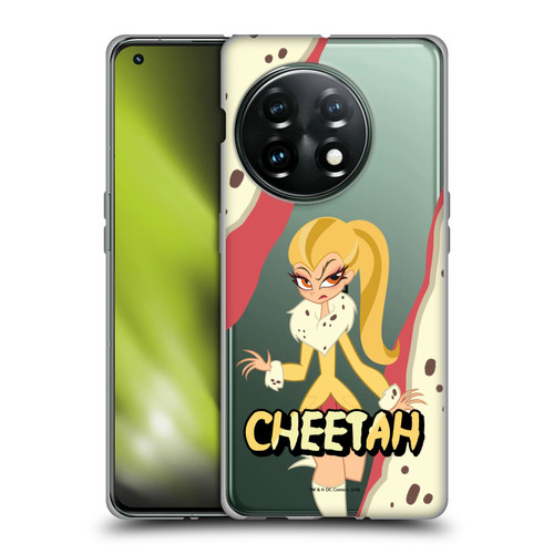 DC Super Hero Girls Characters Cheetah Soft Gel Case for OnePlus 11 5G