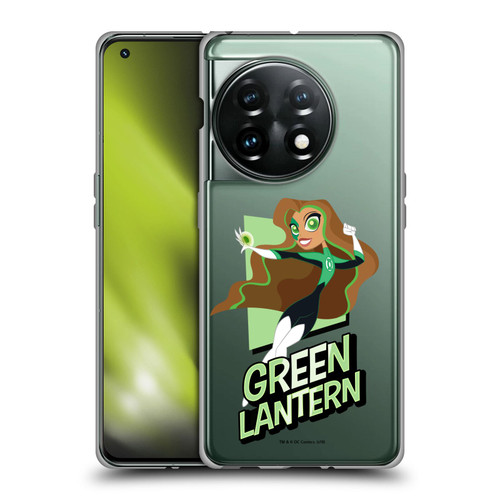 DC Super Hero Girls Characters Green Lantern Soft Gel Case for OnePlus 11 5G