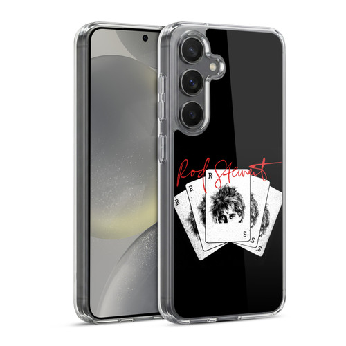 Rod Stewart Art Poker Hand Soft Gel Case for Samsung Galaxy S24 5G
