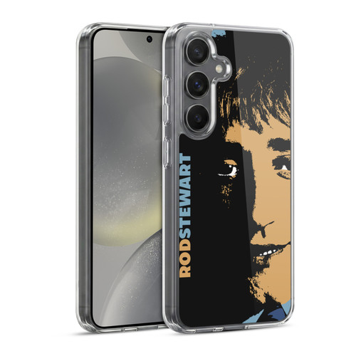 Rod Stewart Art Yesterday Retro Soft Gel Case for Samsung Galaxy S24 5G