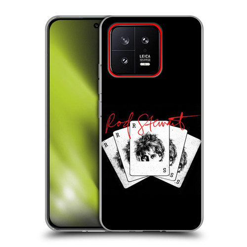 Rod Stewart Art Poker Hand Soft Gel Case for Xiaomi 13 5G