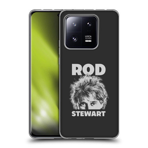 Rod Stewart Art Black And White Soft Gel Case for Xiaomi 13 Pro 5G