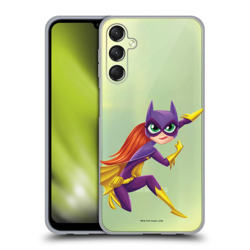 DC Super Hero Girls Rendered Characters Batgirl Soft Gel Case for Samsung Galaxy A24 4G / Galaxy M34 5G
