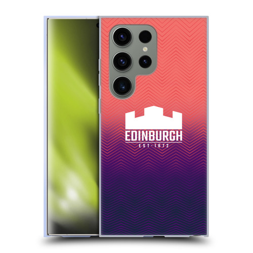 Edinburgh Rugby Graphic Art Training Soft Gel Case for Samsung Galaxy S24 Ultra 5G