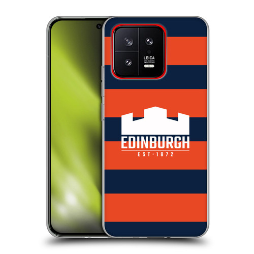 Edinburgh Rugby Graphics Stripes Soft Gel Case for Xiaomi 13 5G