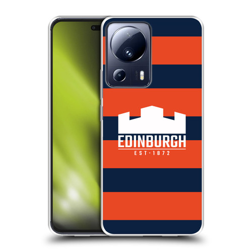 Edinburgh Rugby Graphics Stripes Soft Gel Case for Xiaomi 13 Lite 5G