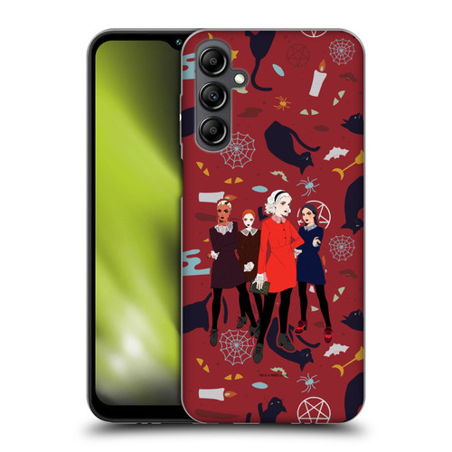 Chilling Adventures of Sabrina Graphics Witch Posey Soft Gel Case for Samsung Galaxy M14 5G