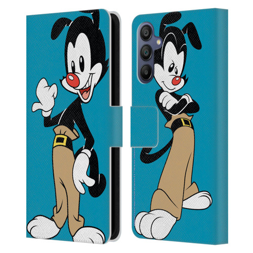 Animaniacs Graphics Yakko Leather Book Wallet Case Cover For Samsung Galaxy A15