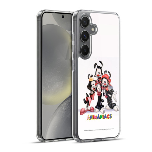 Animaniacs Graphics Formal Soft Gel Case for Samsung Galaxy S24+ 5G & MagSafe