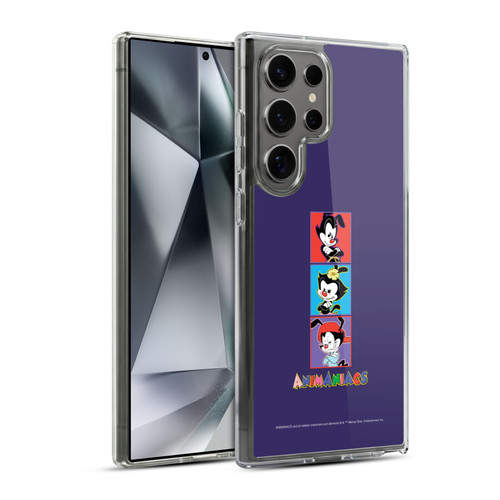 Animaniacs Graphics Tiles Soft Gel Case for Samsung Galaxy S24 Ultra 5G & MagSafe