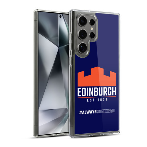 Edinburgh Rugby Logo 2 Always Edinburgh Soft Gel Case for Samsung Galaxy S24 Ultra 5G & MagSafe