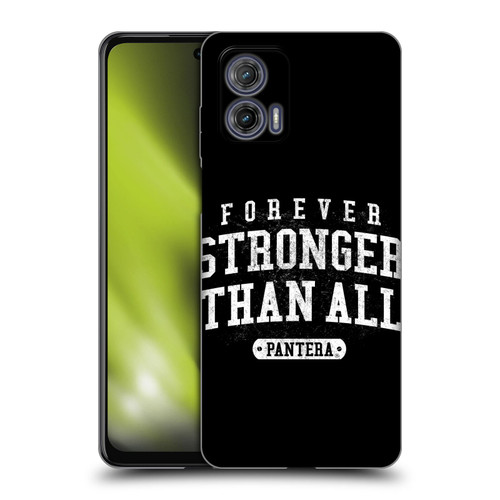 Pantera Art Stronger Than All Soft Gel Case for Motorola Moto G73 5G