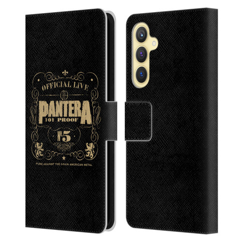 Pantera Art 101 Proof Leather Book Wallet Case Cover For Samsung Galaxy S23 FE 5G