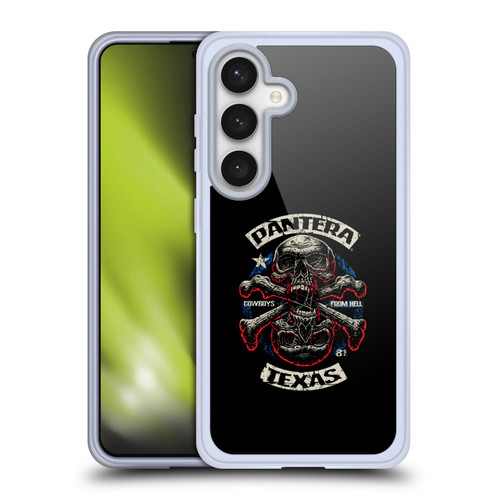 Pantera Art Double Cross Soft Gel Case for Samsung Galaxy S24 5G