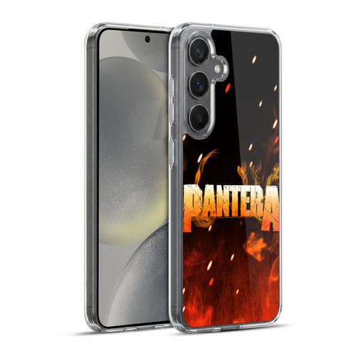 Pantera Art Fire Soft Gel Case for Samsung Galaxy S24+ 5G & MagSafe