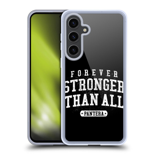 Pantera Art Stronger Than All Soft Gel Case for Samsung Galaxy S24+ 5G