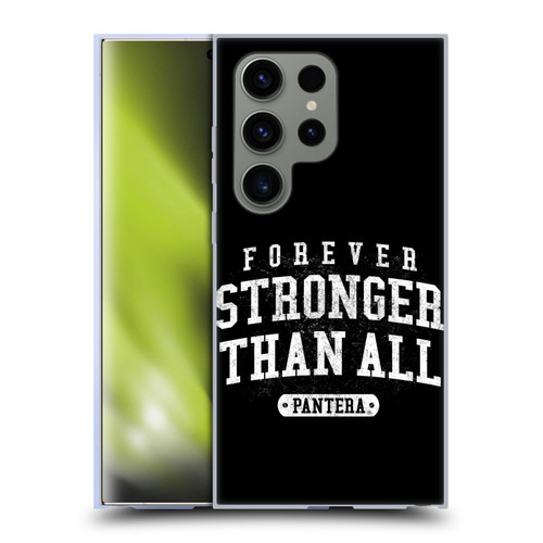 Pantera Art Stronger Than All Soft Gel Case for Samsung Galaxy S24 Ultra 5G