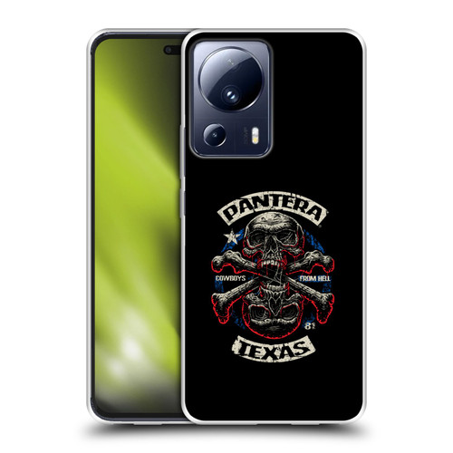 Pantera Art Double Cross Soft Gel Case for Xiaomi 13 Lite 5G