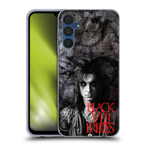 Black Veil Brides Band Members Jake Soft Gel Case for Samsung Galaxy A15
