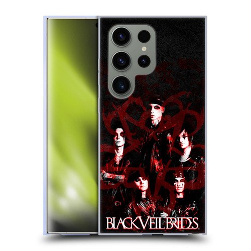 Black Veil Brides Band Members Group Soft Gel Case for Samsung Galaxy S24 Ultra 5G