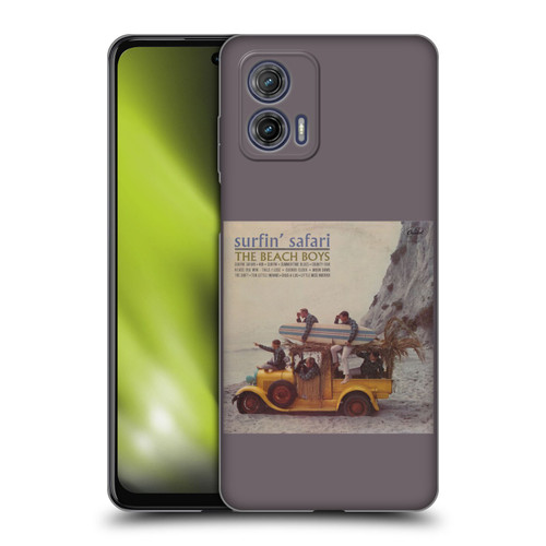 The Beach Boys Album Cover Art Surfin Safari Soft Gel Case for Motorola Moto G73 5G