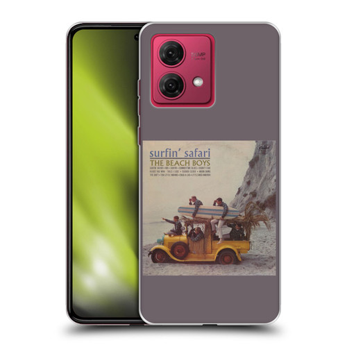 The Beach Boys Album Cover Art Surfin Safari Soft Gel Case for Motorola Moto G84 5G