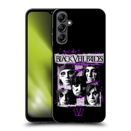 Black Veil Brides Band Art Grunge Faces Soft Gel Case for Samsung Galaxy M14 5G