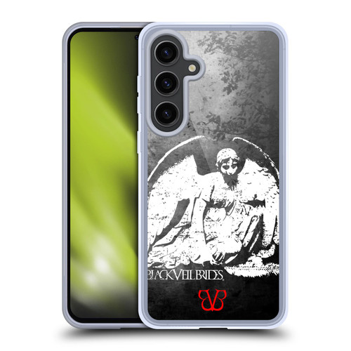 Black Veil Brides Band Art Angel Soft Gel Case for Samsung Galaxy S24+ 5G