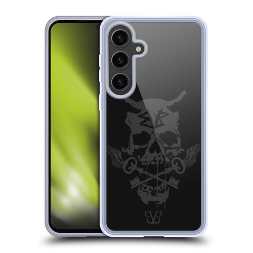 Black Veil Brides Band Art Skull Keys Soft Gel Case for Samsung Galaxy S24+ 5G