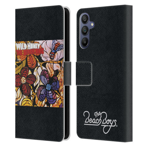 The Beach Boys Album Cover Art Wild Honey Leather Book Wallet Case Cover For Samsung Galaxy A15