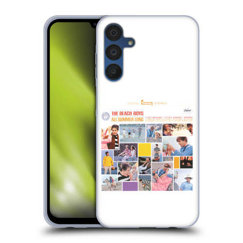 The Beach Boys Album Cover Art All Summer Long Soft Gel Case for Samsung Galaxy A15