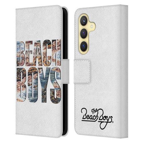 The Beach Boys Album Cover Art 1985 Logo Leather Book Wallet Case Cover For Samsung Galaxy S24 5G