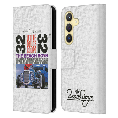 The Beach Boys Album Cover Art Little Deuce Coupe Leather Book Wallet Case Cover For Samsung Galaxy S24 5G