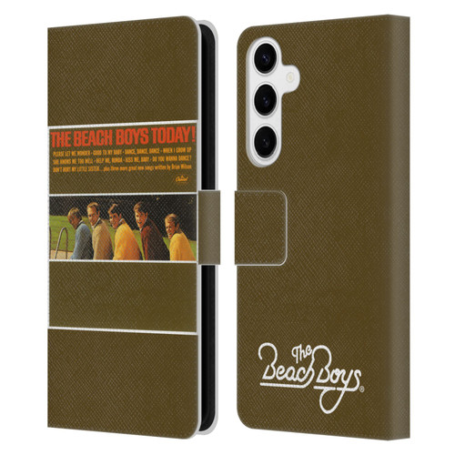 The Beach Boys Album Cover Art Today Leather Book Wallet Case Cover For Samsung Galaxy S24+ 5G