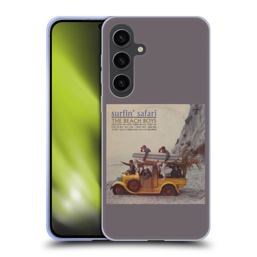 The Beach Boys Album Cover Art Surfin Safari Soft Gel Case for Samsung Galaxy S24+ 5G