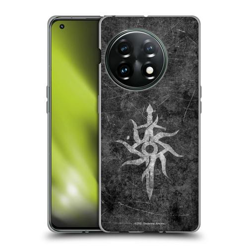 EA Bioware Dragon Age Inquisition Graphics Distressed Symbol Soft Gel Case for OnePlus 11 5G