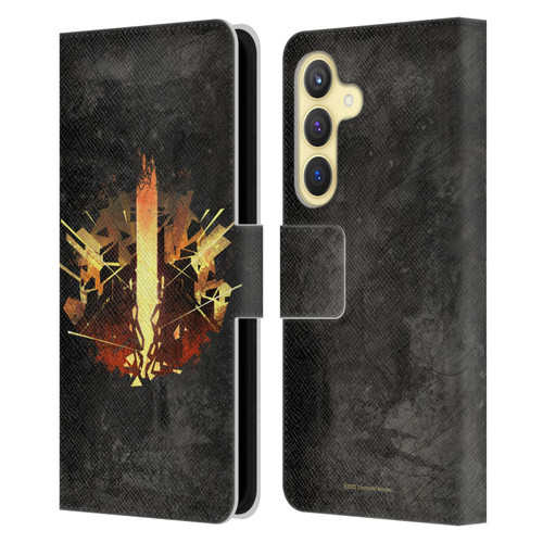 EA Bioware Dragon Age Heraldry Chantry Leather Book Wallet Case Cover For Samsung Galaxy S24 5G