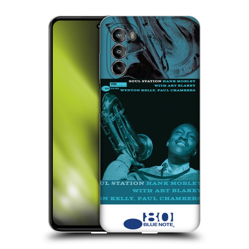 Blue Note Records Albums Hunk Mobley Soul Station Soft Gel Case for Motorola Moto G82 5G