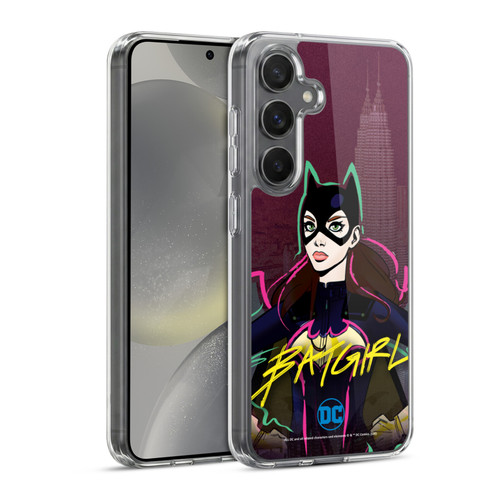 DC Women Core Compositions Batgirl Soft Gel Case for Samsung Galaxy S24 5G & MagSafe