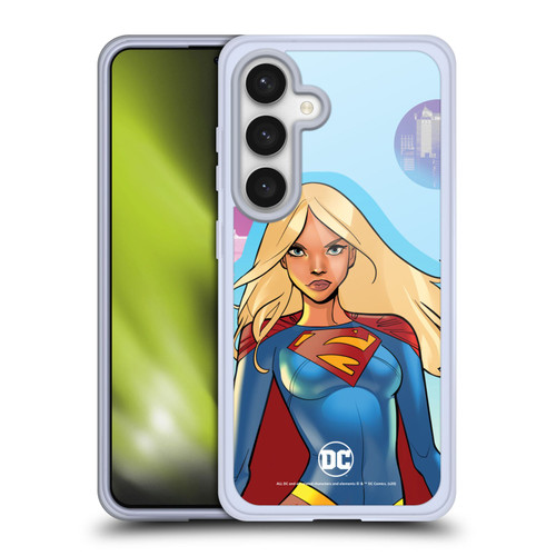 DC Women Core Compositions Supergirl Soft Gel Case for Samsung Galaxy S24 5G
