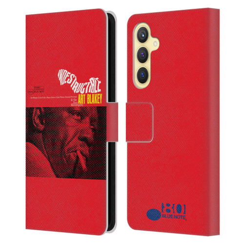 Blue Note Records Albums Art Blakey Indestructible Leather Book Wallet Case Cover For Samsung Galaxy S23 FE 5G