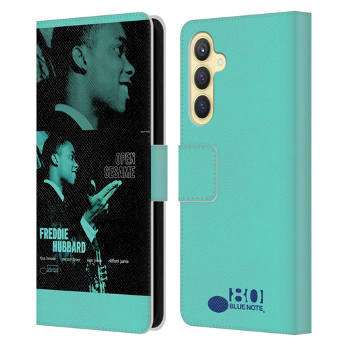 Blue Note Records Albums Freddie Hubbard Open Sesame Leather Book Wallet Case Cover For Samsung Galaxy S23 FE 5G