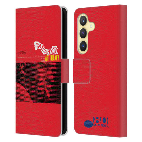 Blue Note Records Albums Art Blakey Indestructible Leather Book Wallet Case Cover For Samsung Galaxy S24 5G