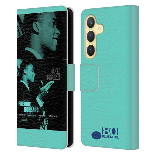 Blue Note Records Albums Freddie Hubbard Open Sesame Leather Book Wallet Case Cover For Samsung Galaxy S24 5G