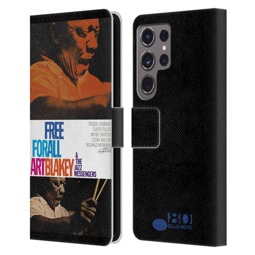 Blue Note Records Albums Art Blakey Free For All Leather Book Wallet Case Cover For Samsung Galaxy S24 Ultra 5G