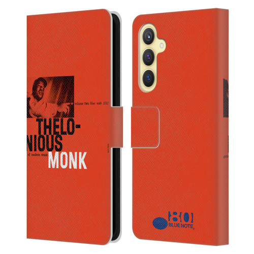 Blue Note Records Albums 2 Thelonious Monk Leather Book Wallet Case Cover For Samsung Galaxy S23 FE 5G