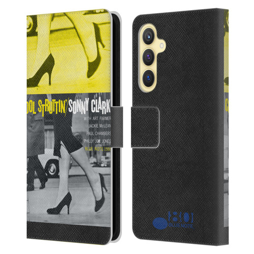 Blue Note Records Albums 2 Sonny Clark Cool Struttin' Leather Book Wallet Case Cover For Samsung Galaxy S23 FE 5G